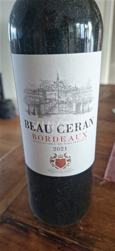 Bordeaux Beau Ceran 2021