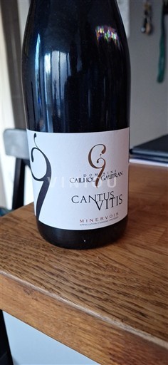 Languedoc Minervois Domaine Cailhol Gautran Cantus Vitis 2022
