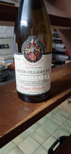 Burgundi Mâcon ja Mâcon-kylät Georges Burrier Tastevinage 2011
