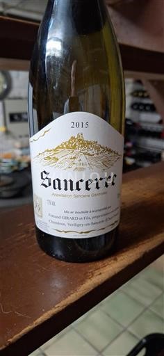 Loire-dalen Sancerre Gérard Girard et Fils 2015