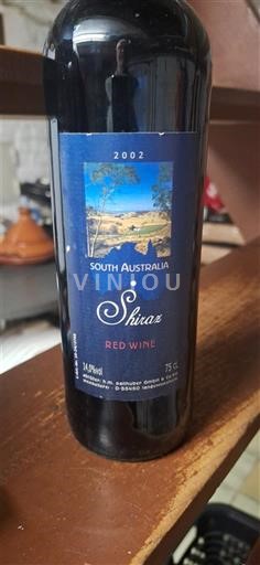South Australia Unspecified Shiraz 2002