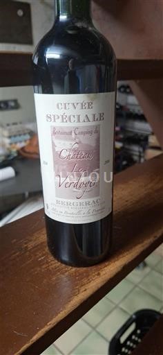 Víno Rouge sec Cuvée Spéciale Château Verdoyer 2004 Francie Jihozápad Bergerac AOC