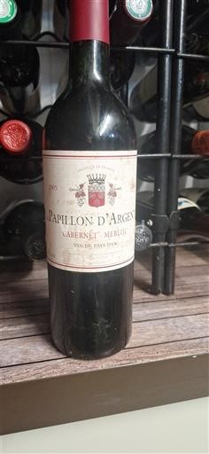 Rượu vang Rouge sec Papillon d'Argent 2005 Pháp Languedoc Không được chỉ định AOC