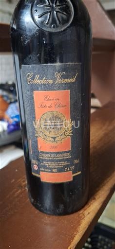 Rượu vang Rouge sec Collection Vermeil 2006 Pháp Languedoc Coteaux du Languedoc AOC