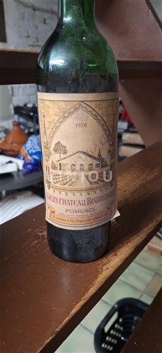 Bordeaux Pomerol Château Vieux Château Bourgneuf 1970