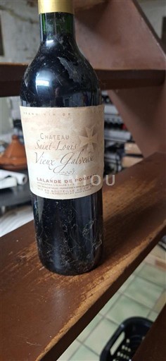 Burdeos Lalande-de-Pomerol Château Saint-Louis Vieille Garde 2007