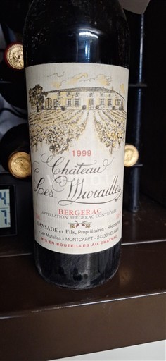 Víno Rouge sec Château Les Juvrailles 1999 Francie Jihozápad Bergerac AOC