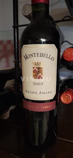 Apulien Salice Salentino Montebello Negro Amaro 2005