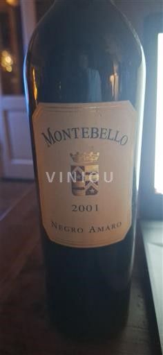 Apulie Susumaniello Salento Montebello Negro Amaro 2001