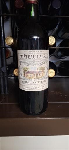 Bordeaux Bordeaux Supérieur Château Lalène 1998