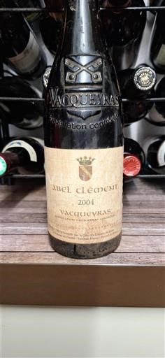 Rhônedalen Vacqueyras Abel Clément 2004