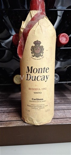Aragonie Cariñena Monte Ducay Reserva 1992