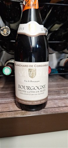 Bourgondië Niet gespecificeerd Blanchard de Cordamble 2015