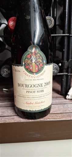 Bourgondië Bourgogne André Goichot Tastevinage 2005