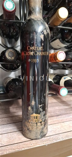 Bordeaux Côtes-de-bourg Château La Croix Chabrières 1995