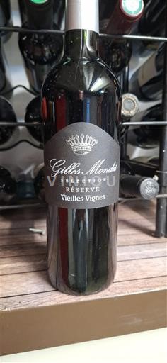 Burdeos Bordeaux Gilles Mondés Sélection Réserve Vieilles Vignes 2018