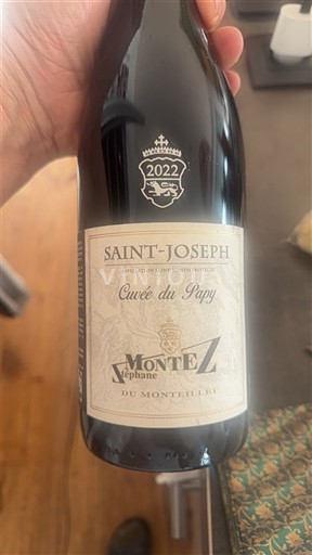 Rhône Valley Saint-Joseph Domaine Stéphane Montez du Papy 2022