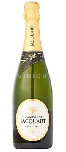 Champaña Champán Champagne Jacquart Mosaïque Demi-Sec Sin añada