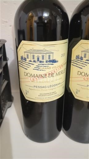 Bordeaux Pessac-Léognan Domaine Merlet Prestige 2020