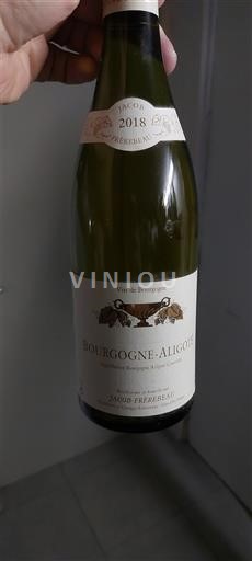 Bourgogne Bourgogne Aligoté Jacob-Frèresbeau 2018