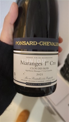 Burgundi Määrittelemätön Premier Cru Ponsard-Chevalier Clos des Rois 2021