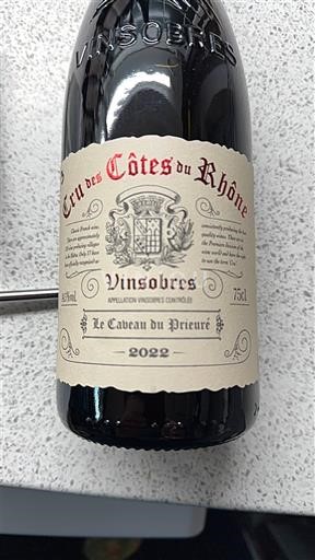 Valle del Rodano Vinsobres Le Caveau du Prieuré 2022