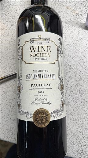 Bordéus Pauillac Château Batailley The Society's 150th Anniversary 2015