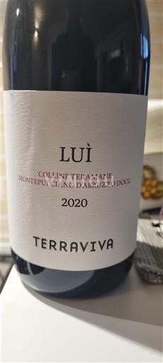 Abruzzerne Montepulciano d'Abruzzo Colline Teramane Terraviva LUÌ 2020