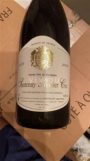 Burgundy Santenay Premier Cru Barolet Jean-Pierre 2009