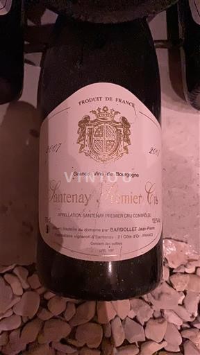 Burgundy Santenay Premier Cru Bardollet Jean-Pierre 2007
