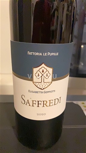 Vini Rouge sec Saffredi Fattoria Le Pupille 2020 Italia Toscana Non specificato DOC