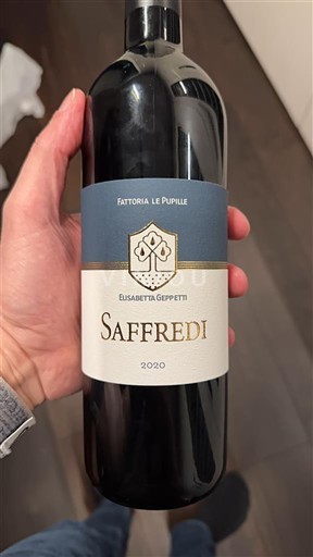 Toscana Không được chỉ định Fattoria Le Pupille Saffredi 2020