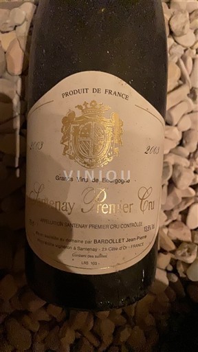 Burgundy Santenay Premier Cru Bardollet 2003