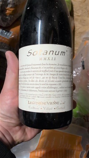 Alpi și Țara Rodanezilor Dealurile Rodiene. Les Vins de Vienne Sotanum 2012
