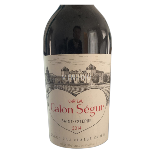Bordeaux Saint-Estèphe Château Calon Ségur 2014