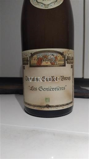 Bourgondië Mâcon en mâcon-dorpen Domaine Guillot-Broux Les Genièvrières 2018