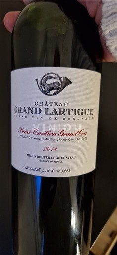 Bordeaux Saint-Émilion Grand Cru Grand Cru Château Grand Lartigue 2011