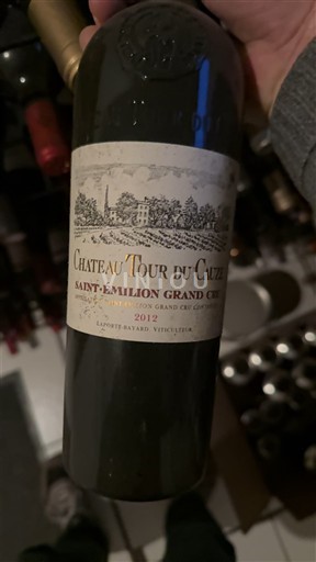 Burdeos Saint-Émilion Gran Cru Grand Cru Château Tour du Cauze 2012