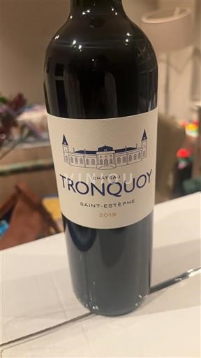 Bordeaux Saint-Estèphe Château Tronquoy 2019