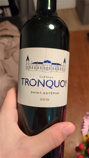 Bordeaux Saint-Estèphe Château Tronquoy 2019