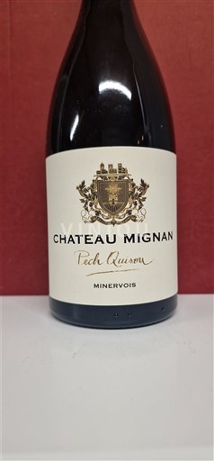 Languedoc Minervois Château Mignan Pech Quisou 2022