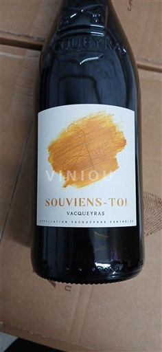 Rhônedalen Vacqueyras Laurent Tardieu Souviens-Toi 2024