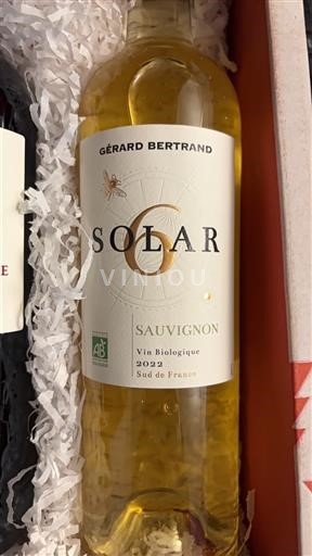 Languedoc a Roussillon Pays d'Oc Gérard Bertrand Solar 6 2022