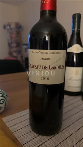 Bordeaux Bordeaux supérieur Château Lardiley 2010