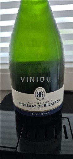 Šampanja Šampanjec Besserat de Bellefon Bleu Brut Neleten.