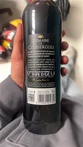 Languedoc a Roussillon Pays d'Oc Domaine Coussergues Neročník