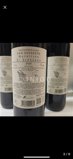 Toscana Morellino di Scansano Mantellassi San Giuseppe 2023