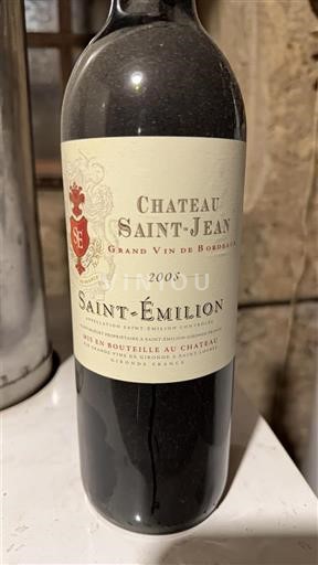 Bordeaux Saint-Émilion Château Saint-Jean 2008