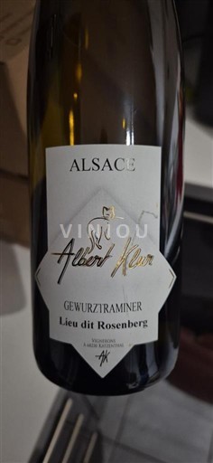 Alsace Albert Kler Lieu dit Rosenberg 2023