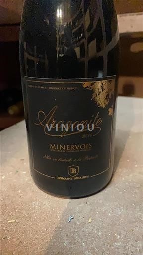 Languedoc Minervois Domaine Bénazeth Aragonite 2016